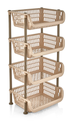 Koupelnová polička 4 patra Pantry