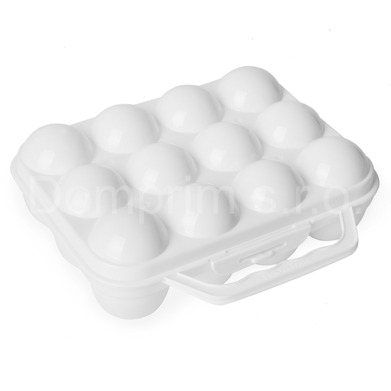 Zásobní box na 12 vajíček HEGA bílý