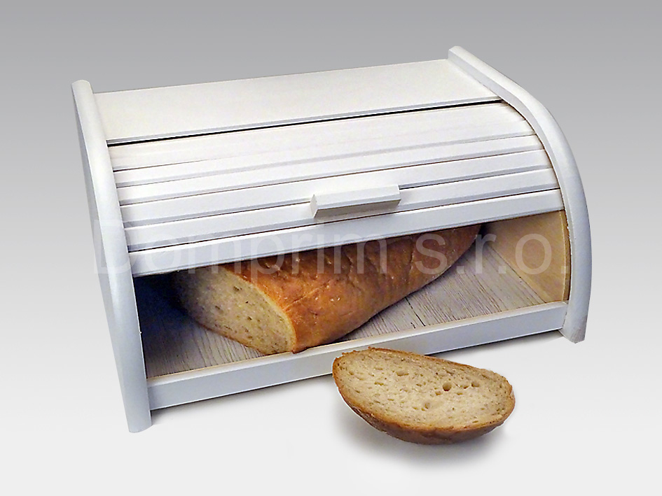 Chlebník dřevěný (chlebovka), bílý
